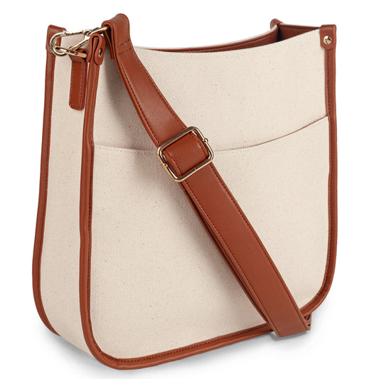 Viva Terry Vegan Leather Crossbody Fashion Shoulder Bag Purse with Adjustable Strap