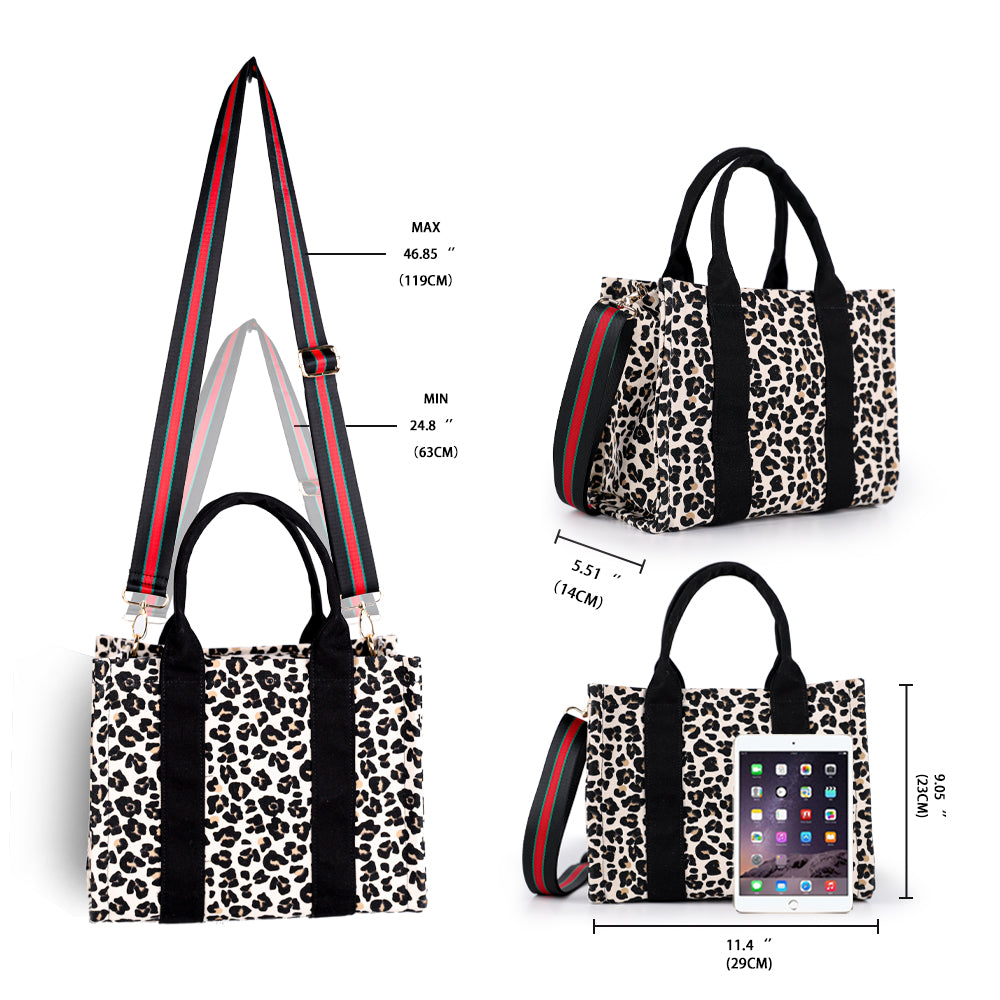 Women Canvas Tote Handbags Casual Shoulder Work Bag Crossbody